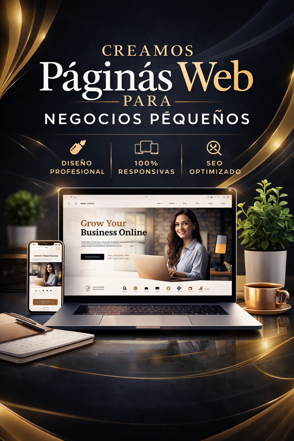 Creación de Página Web para Negocios
